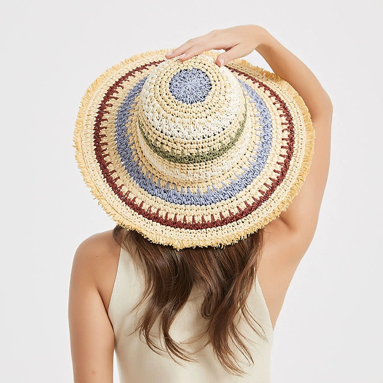 Bohemian Sun Protection Straw Hat